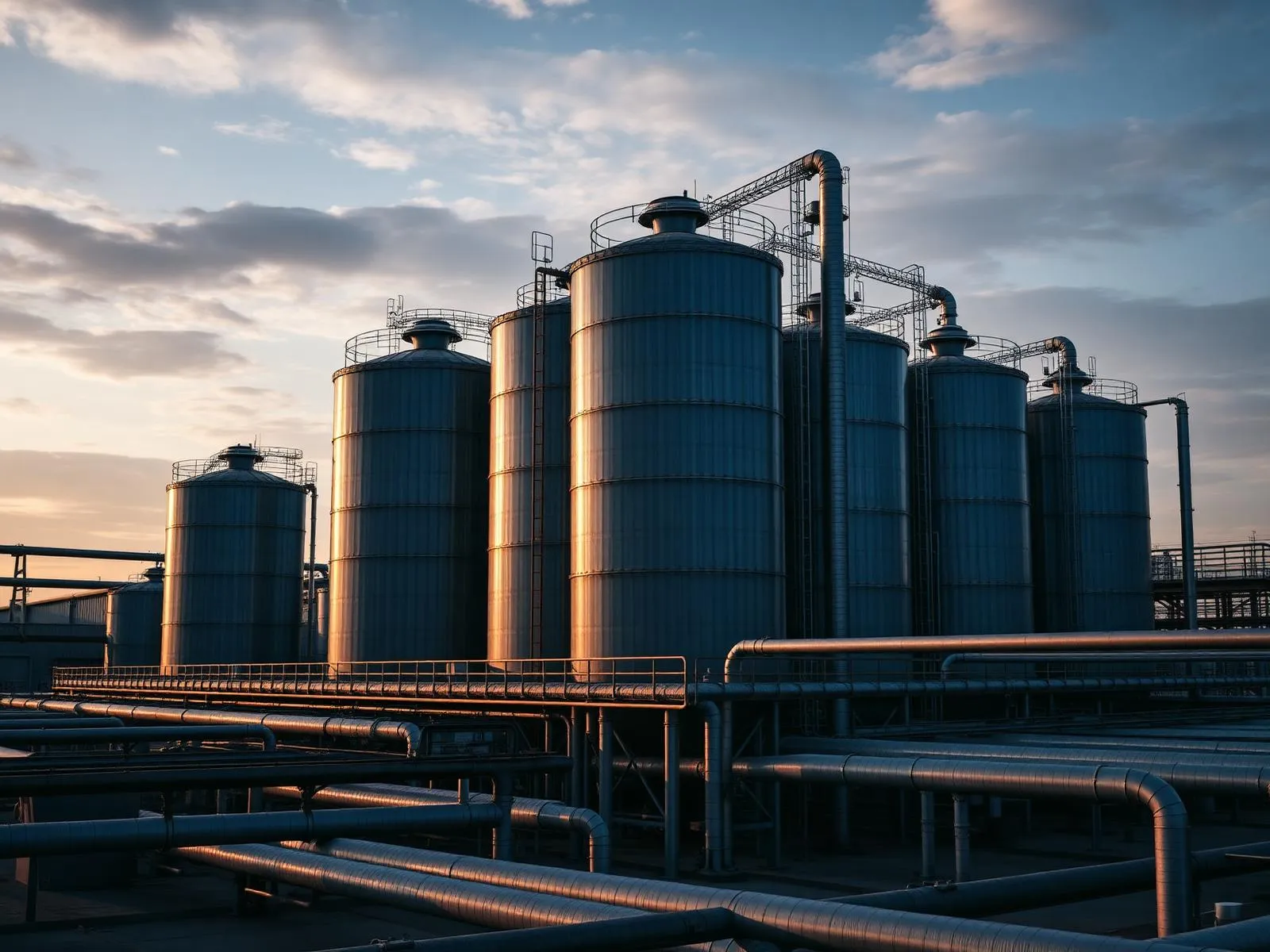 Industrial Tank Farm